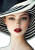 Elegant Woman Portrait V15 Vinyl Car Decal Sticker – Waterproof & UV-Resistant 8"
