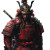 Warrior Samurai Vinyl Car Decal Sticker – Waterproof & UV-Resistant 8"