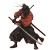 Lone Swordsman Vinyl Car Decal Sticker – Waterproof & UV-Resistant 8"