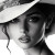 Woman In Hat Vinyl Car Decal Sticker – Waterproof & UV-Resistant 8"