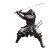 Samurai Sword Swing V3 Vinyl Car Decal Sticker – Waterproof & UV-Resistant 8"