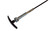 Valterra Cable Actuated Sewer Waste Valve | For RV Black Water System | 1-1/2 Inch Straight Valve | Foldable Handle | Stainless Steel Inner Wire