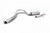 Gibson Exhaust System Kit | Aggressive Sound | Cat-Back | 3-1/2 Inch Single Exit | Polished Stainless Steel Tip