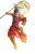 Sun Wukong Poster V2 Vinyl Car Decal Sticker – Waterproof & UV-Resistant 8"