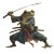 Samurai Frog V12 Vinyl Car Decal Sticker – Waterproof & UV-Resistant 8"