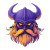 Vikings Skol Logo Vinyl Car Decal Sticker – Waterproof & UV-Resistant 8"