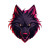 Lone Wolf Logo Vinyl Car Decal Sticker – Waterproof & UV-Resistant 8"