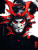 Cyber Samurai V2 Vinyl Car Decal Sticker – Waterproof & UV-Resistant 8"