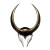 Loki'S Helmet Vinyl Car Decal Sticker – Waterproof & UV-Resistant 8"
