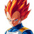 Vegeta Portrait V2 Vinyl Car Decal Sticker – Waterproof & UV-Resistant 8"