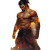 Flame Warrior V4 Vinyl Car Decal Sticker – Waterproof & UV-Resistant 8"
