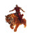 Fire Monk Chimera Vinyl Car Decal Sticker – Waterproof & UV-Resistant 8"
