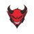 Korean Red Devil Vinyl Car Decal Sticker – Waterproof & UV-Resistant 8"