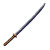 Pixel Katana Vinyl Car Decal Sticker – Waterproof & UV-Resistant 8"