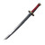 Anime-Style Sword Vinyl Car Decal Sticker – Waterproof & UV-Resistant 8"