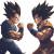 Goku Vs Vegeta V5 Vinyl Car Decal Sticker – Waterproof & UV-Resistant 8"