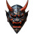 Oni Mask V26 Vinyl Car Decal Sticker – Waterproof & UV-Resistant 8"