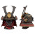 Samurai Helmet Model Vinyl Car Decal Sticker – Waterproof & UV-Resistant 8"