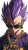 Vegeta Ultra Ego V4 Vinyl Car Decal Sticker – Waterproof & UV-Resistant 8"
