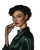 Poised Woman Portrait Vinyl Car Decal Sticker – Waterproof & UV-Resistant 8"
