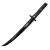 Elegant Black Katana Vinyl Car Decal Sticker – Waterproof & UV-Resistant 8"