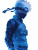 Kakashi Lightning Dragon Vinyl Car Decal Sticker – Waterproof & UV-Resistant 8"