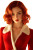 Natasha As Santa Vinyl Car Decal Sticker – Waterproof & UV-Resistant 8"