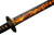 Molten Lava Sword Vinyl Car Decal Sticker – Waterproof & UV-Resistant 8"