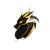 Dragon Anime Logo Vinyl Car Decal Sticker – Waterproof & UV-Resistant 8"