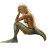 Mermaid Crocodile Hybrid Vinyl Car Decal Sticker – Waterproof & UV-Resistant 8"