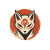 Fox Izakaya Logo Vinyl Car Decal Sticker – Waterproof & UV-Resistant 8"