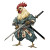 Ronin Chicken Katana Vinyl Car Decal Sticker – Waterproof & UV-Resistant 8"