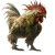 Fey Chicken Monster Vinyl Car Decal Sticker – Waterproof & UV-Resistant 8"