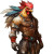 Angry Bird Barbarian Vinyl Car Decal Sticker – Waterproof & UV-Resistant 8"