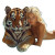Tiger And Girl Vinyl Car Decal Sticker – Waterproof & UV-Resistant 8"
