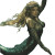 Dark Fantasy Mermaid V2 Vinyl Car Decal Sticker – Waterproof & UV-Resistant 8"