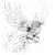 Phoenix Rising V3 Vinyl Car Decal Sticker – Waterproof & UV-Resistant 8"