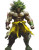 Broly Shinkawa Style Vinyl Car Decal Sticker – Waterproof & UV-Resistant 8"