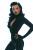Retro Villainess Vinyl Car Decal Sticker – Waterproof & UV-Resistant 8"