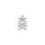 Chinese Pagoda Logo Vinyl Car Decal Sticker – Waterproof & UV-Resistant 8"