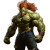 Blanka Attack Pose Vinyl Car Decal Sticker – Waterproof & UV-Resistant 8"
