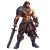 Pixel Warrior Vinyl Car Decal Sticker – Waterproof & UV-Resistant 8"