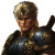 Raoh Character Vinyl Car Decal Sticker – Waterproof & UV-Resistant 8"