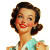 50S Happy Housewife V2 Vinyl Car Decal Sticker – Waterproof & UV-Resistant 8"
