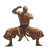 Shaolin Monk Stance Vinyl Car Decal Sticker – Waterproof & UV-Resistant 8"