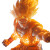 Super Saiyan 3 Goku V11 Vinyl Car Decal Sticker – Waterproof & UV-Resistant 8"