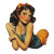 Pin Up Girl V27 Vinyl Car Decal Sticker – Waterproof & UV-Resistant 8"
