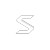 Sci-Fi Letter S Vinyl Car Decal Sticker – Waterproof & UV-Resistant 8"