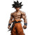 Goku Realistic Vinyl Car Decal Sticker – Waterproof & UV-Resistant 8"