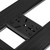 ARB Roof Rack Reinforcement Set | Steel Powder Coated Mounts, Wide Style, Set Of 4